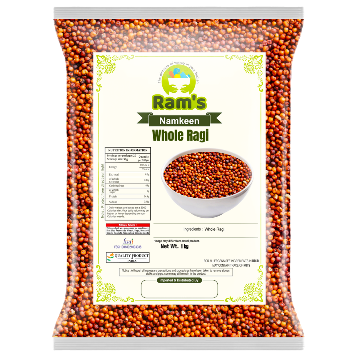 Rams Whole Ragi