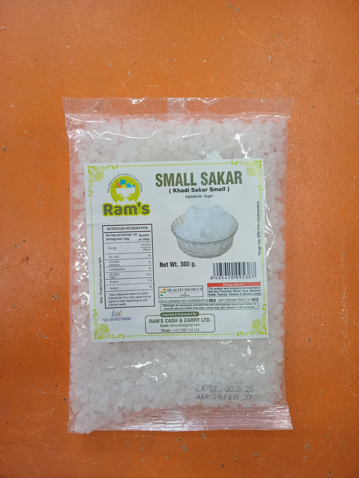 RAMS SMALL SAKAR (300G)