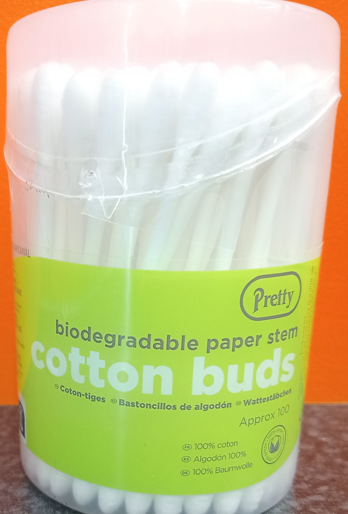 BIODEGRADEABLE COTTON BUDS