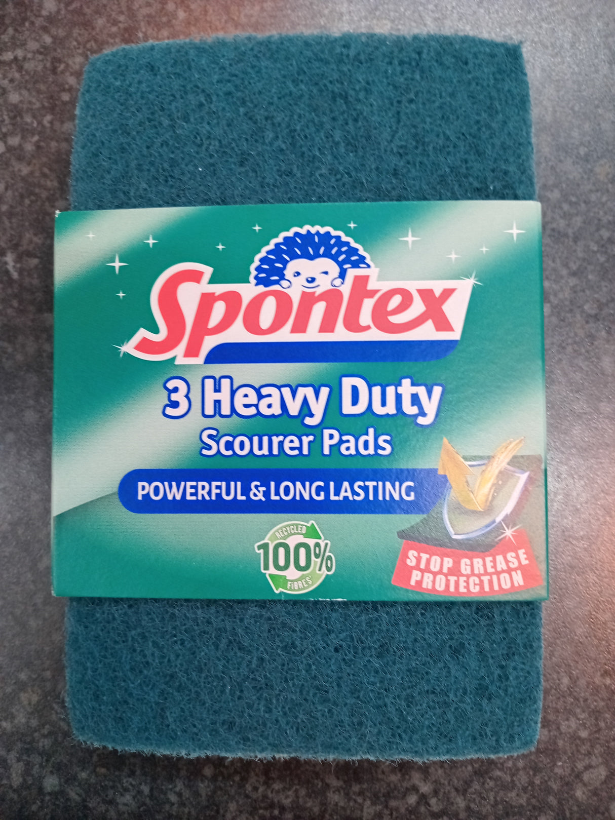 SPONTEX 3 HEAVY DUTY SCOURERS