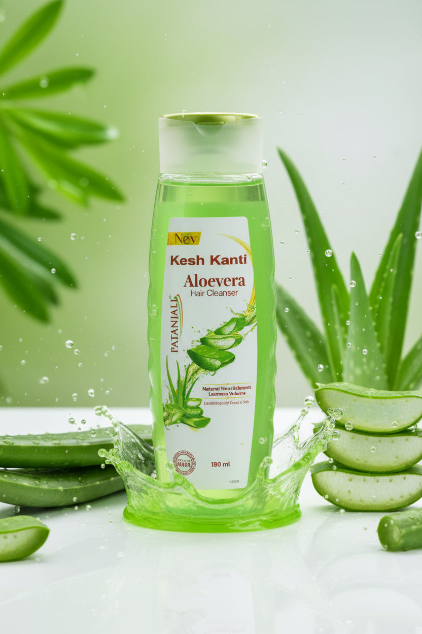 PATANJALI KESH KANTI ALOEVEERA HAIR CLEANSER 180ML